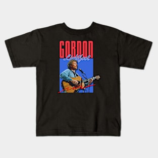 Gordon lightfoot///original retro Kids T-Shirt